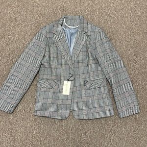 Plaid Blazer